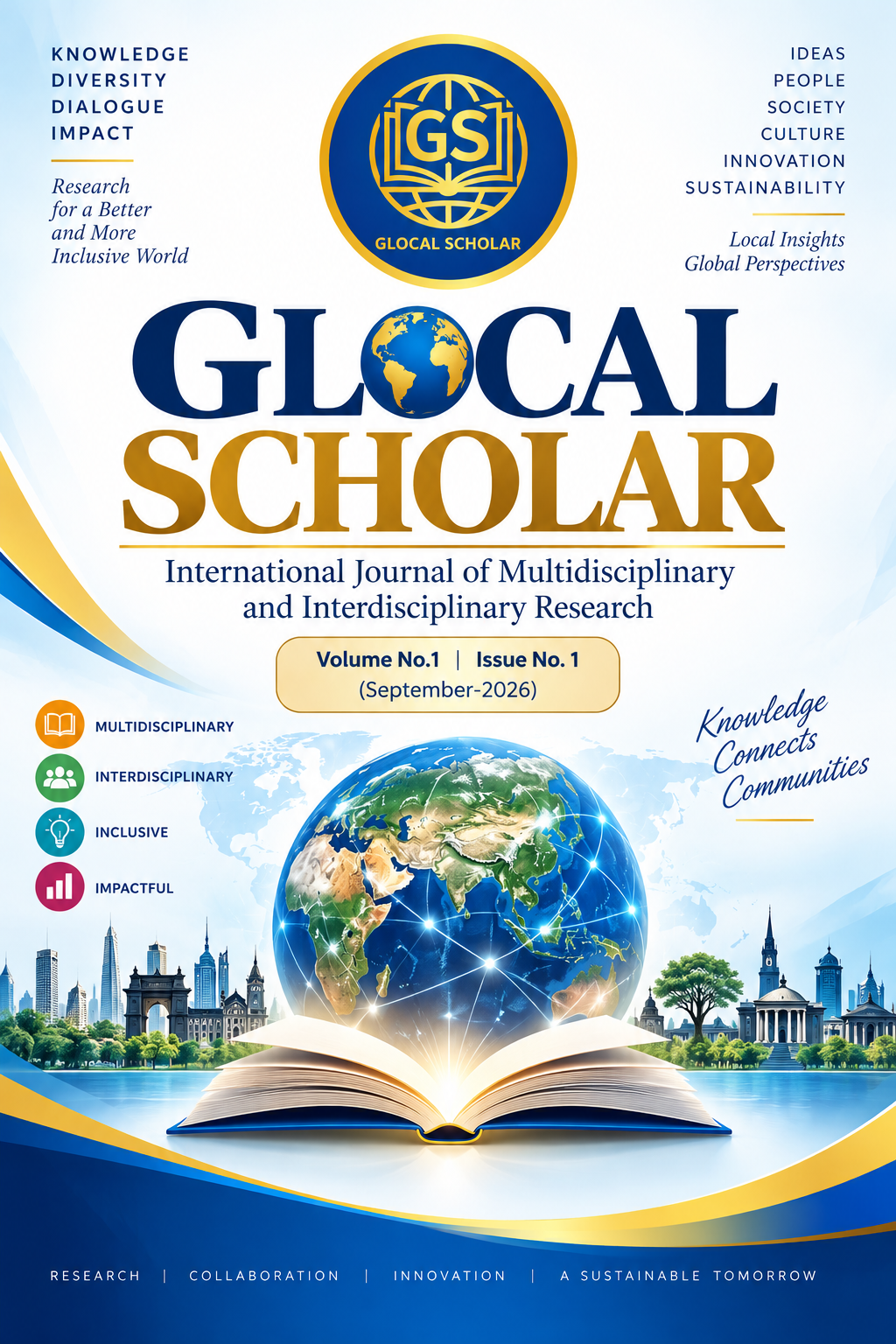 GLOCAL SCHOLAR Journal Volume 1 Issue 1 Cover